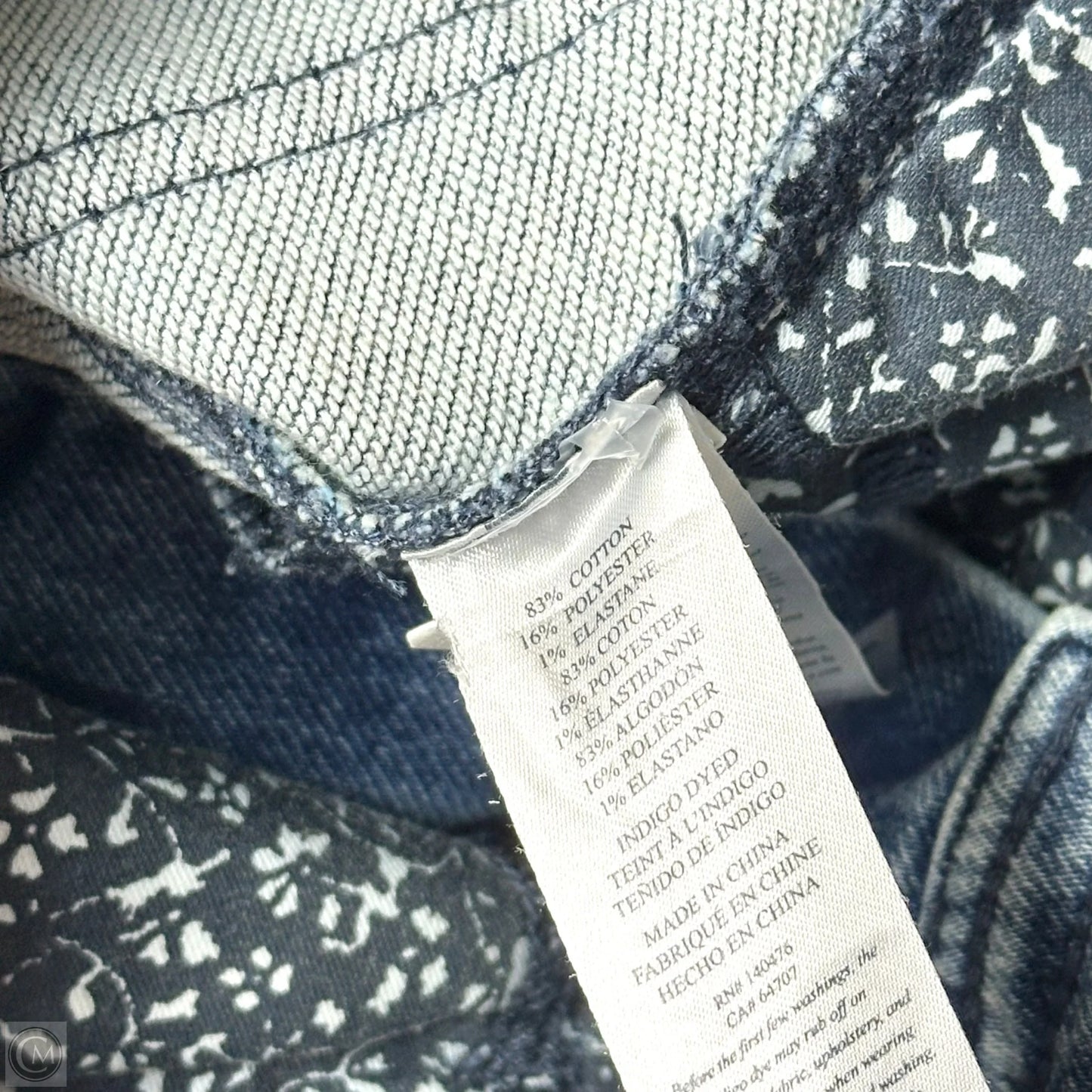 Jeans Wide Leg By Faherty In Blue Denim, Size: 0