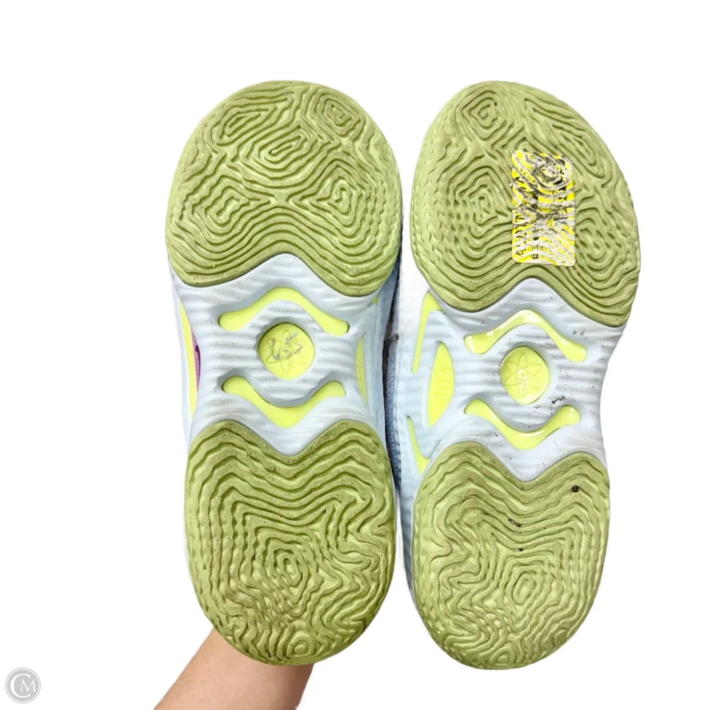 Shoes Sneakers By Nike In Black & Purple, Size: 10.5