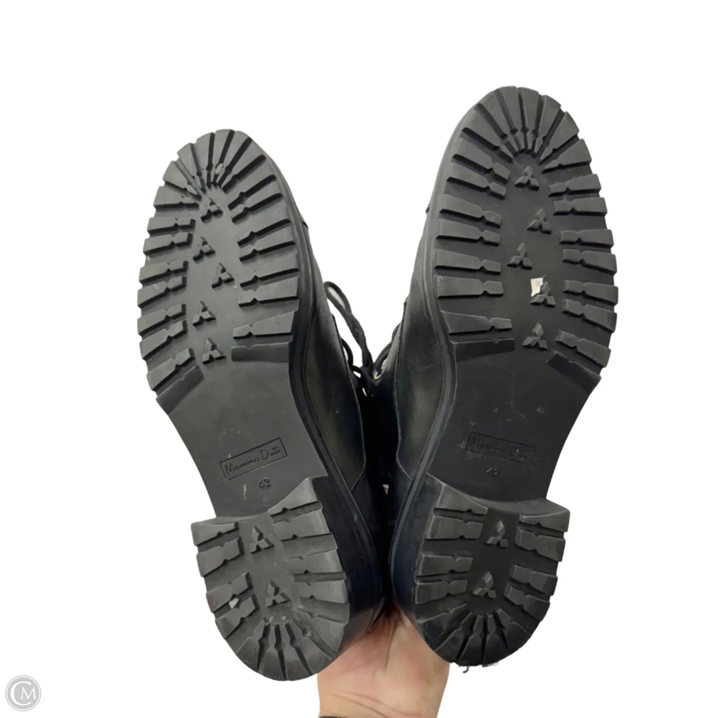 Boots Combat By Massimo Dutti In Black, Size: 11.5