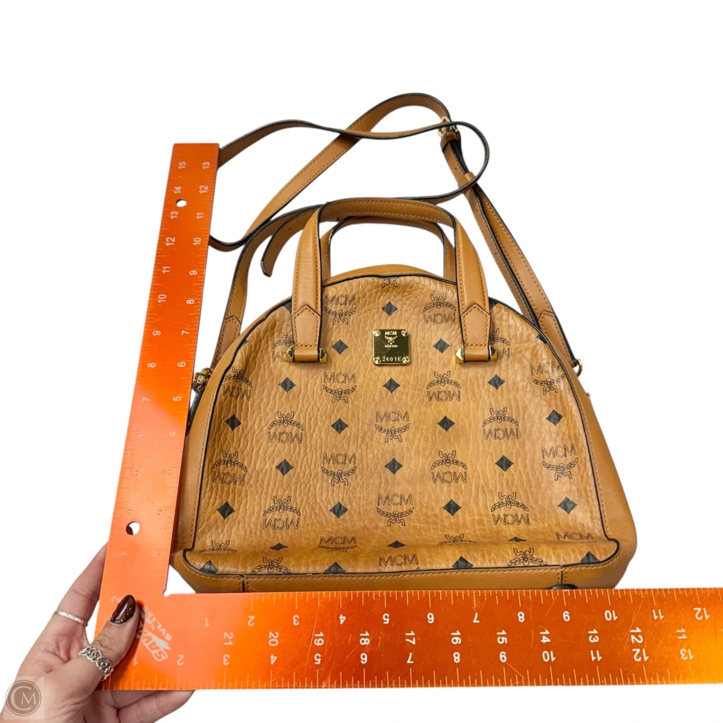 Handbag Luxury Designer By Mcm, Size: Medium