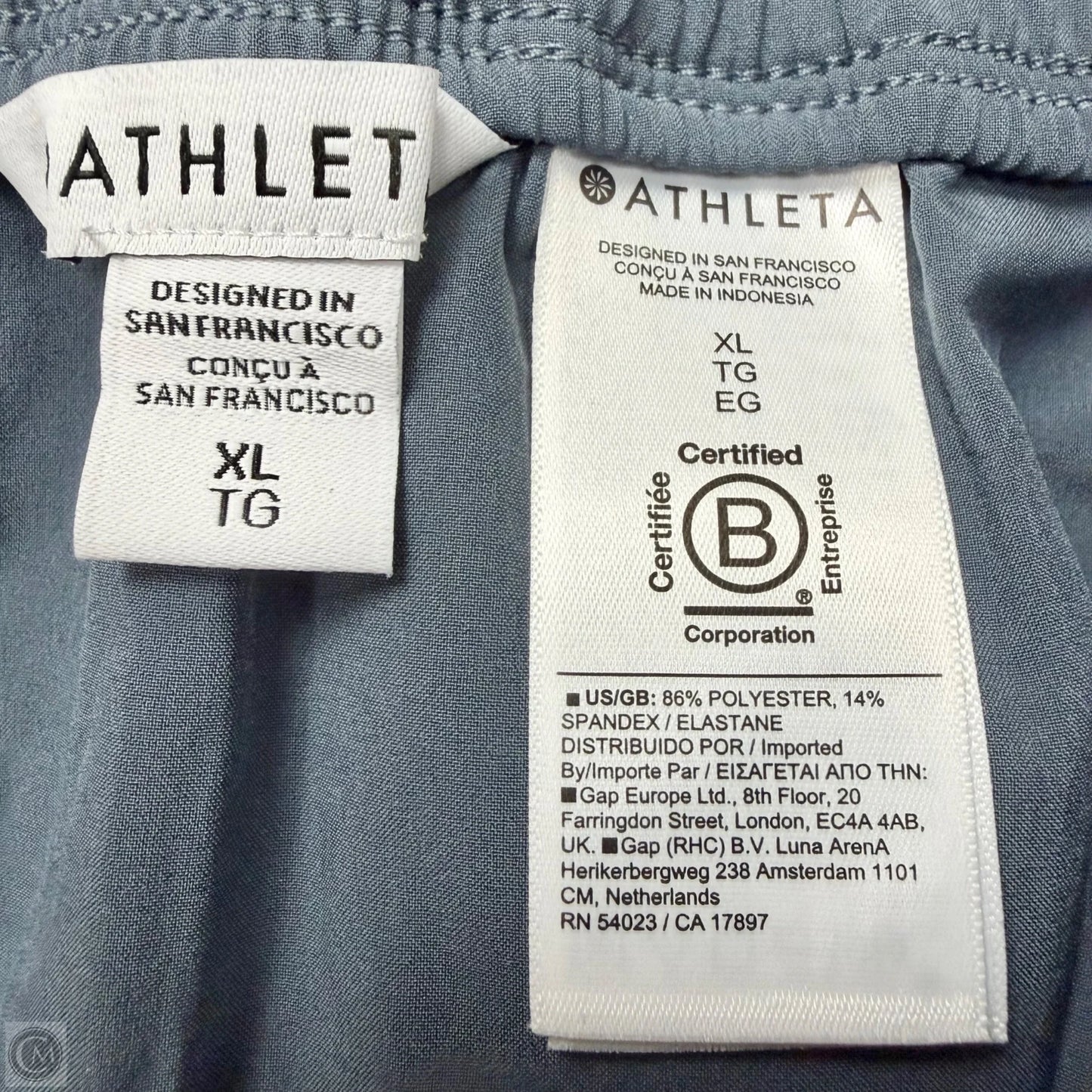 Athletic Skirt By Athleta In Blue, Size: Xl