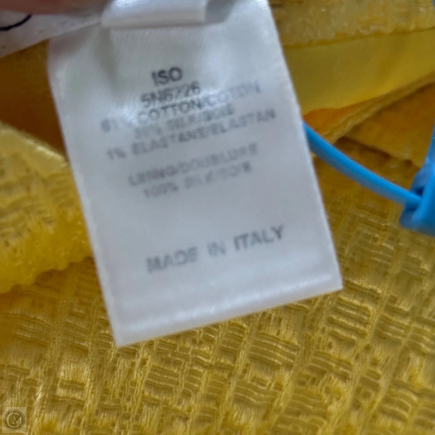 Dress Luxury Designer By Oscar De La Renta In Yellow, Size: M