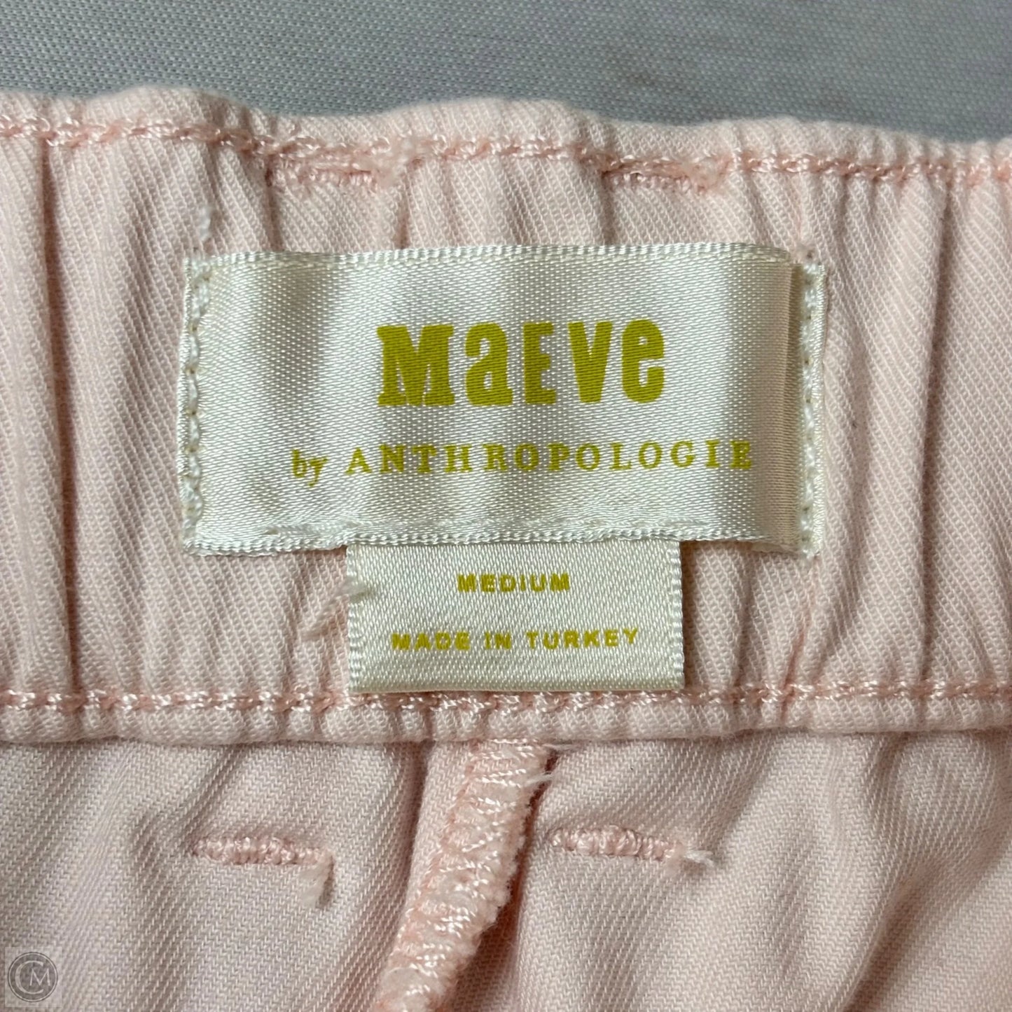 Pants Cropped By Maeve In Pink, Size: M
