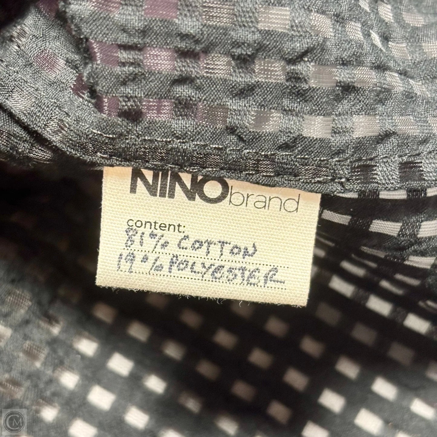 Blouse Short Sleeve By Ninobrand In Black, Size: Xs
