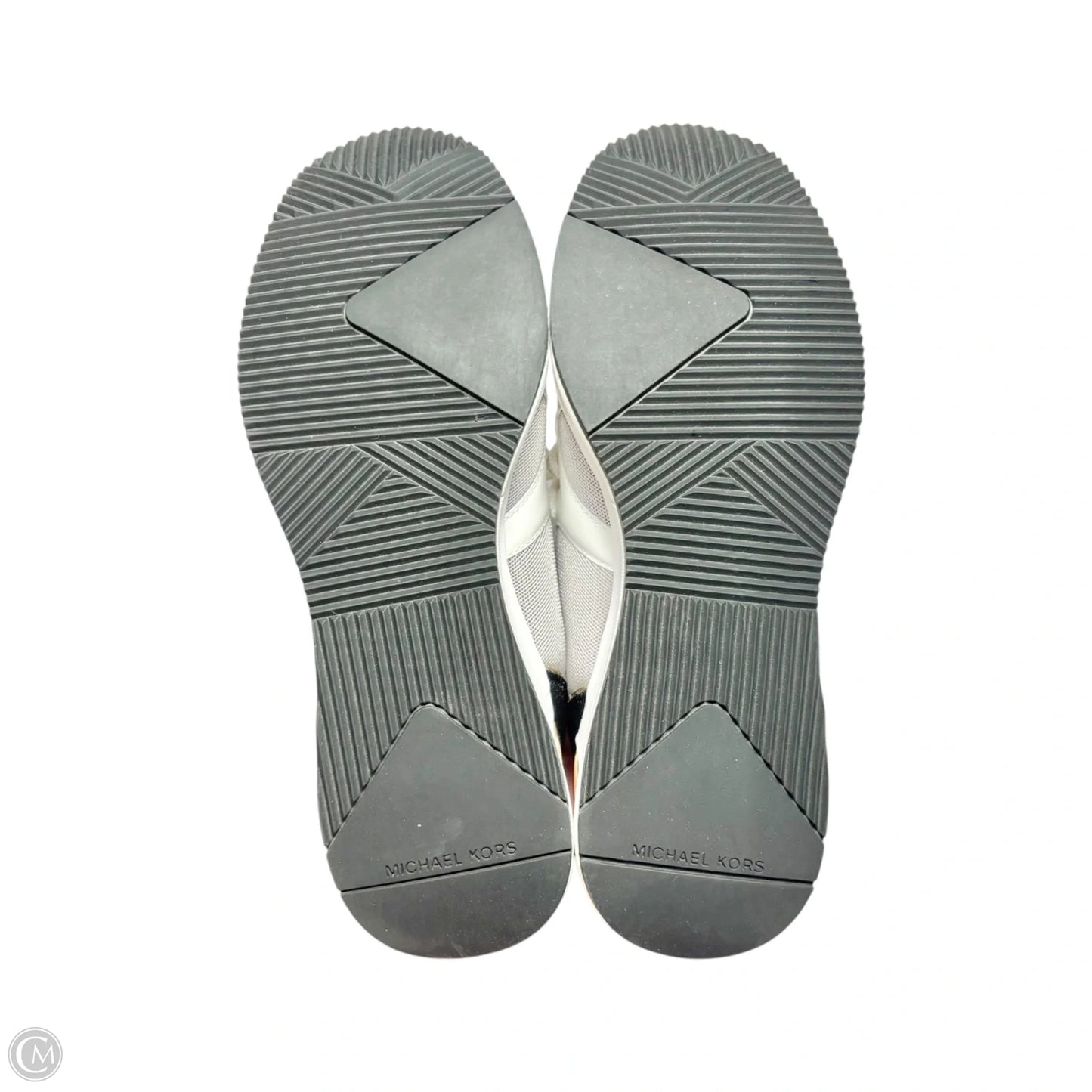Shoes Sneakers By Michael By Michael Kors In Grey & White, Size: 7.5