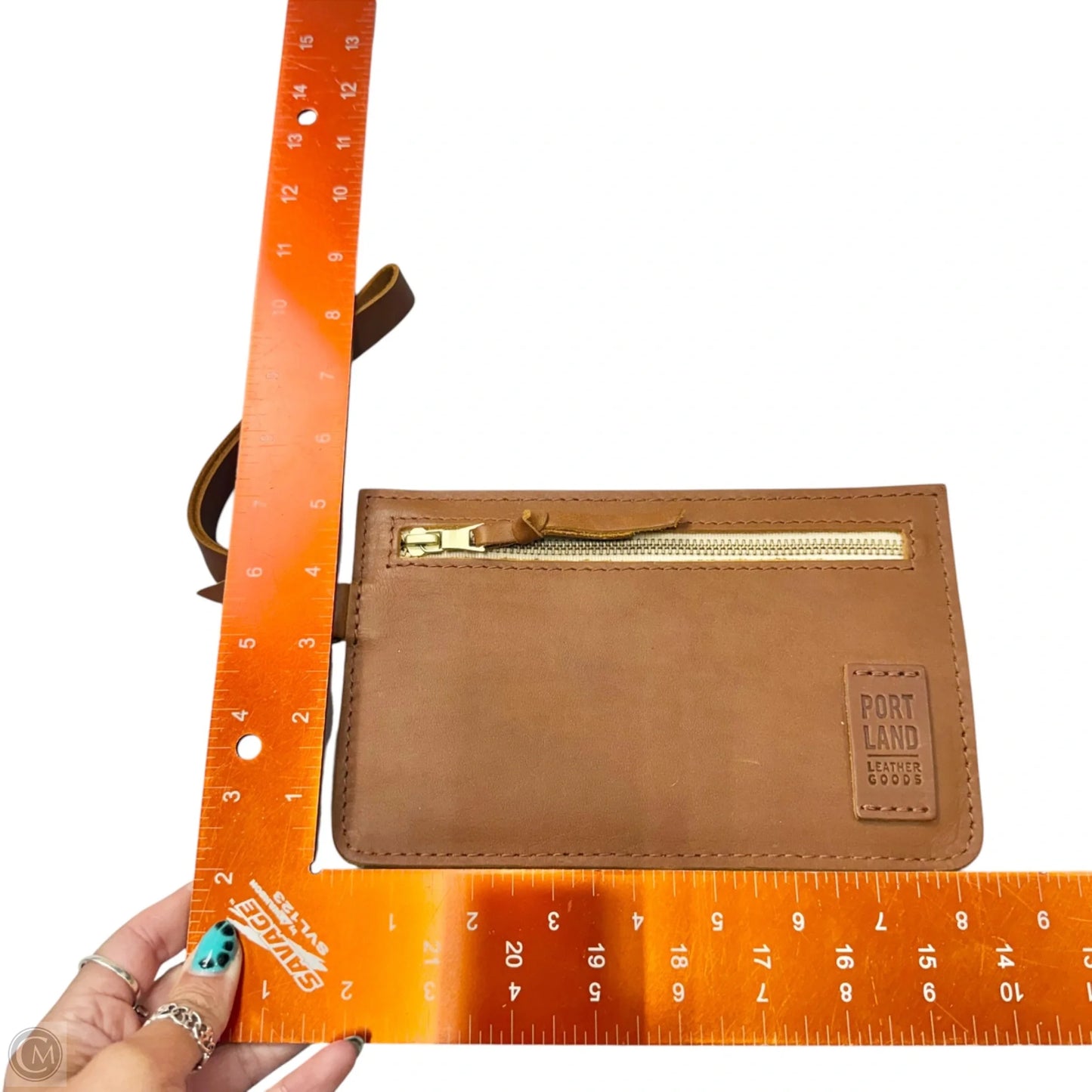 Wristlet Leather By Portland Leather, Size: Medium