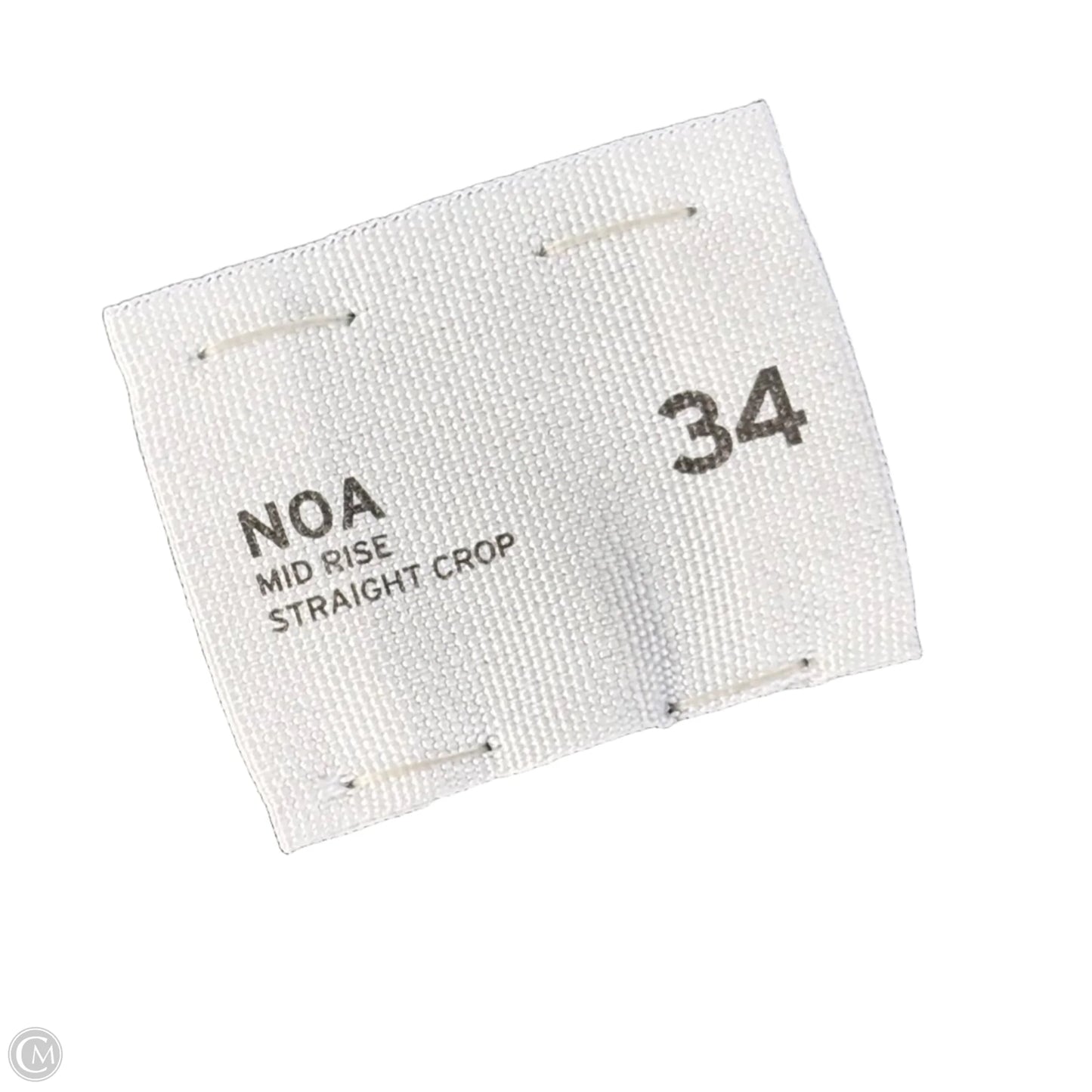 Jeans Wide Leg By Hudson In Black Denim, Size: 18