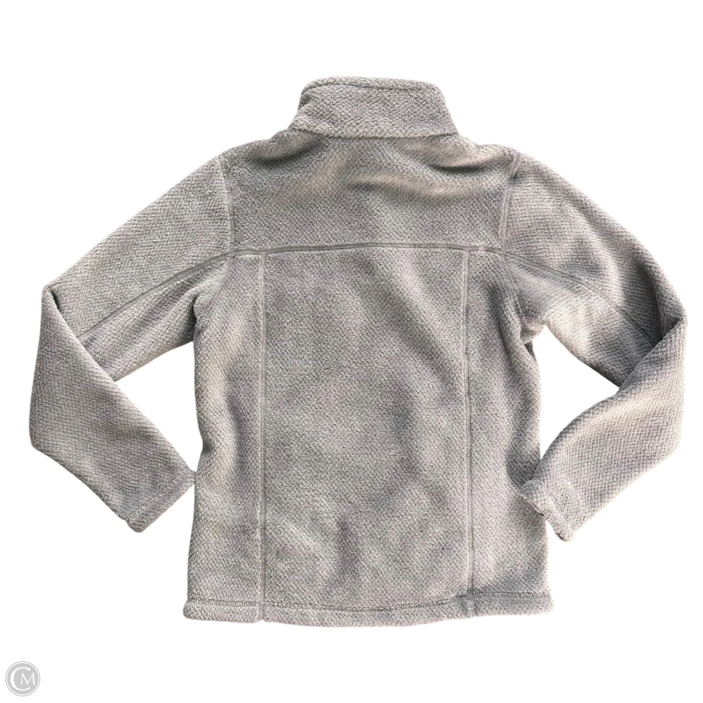 Coat Faux Fur & Sherpa By Patagonia In Grey, Size: M
