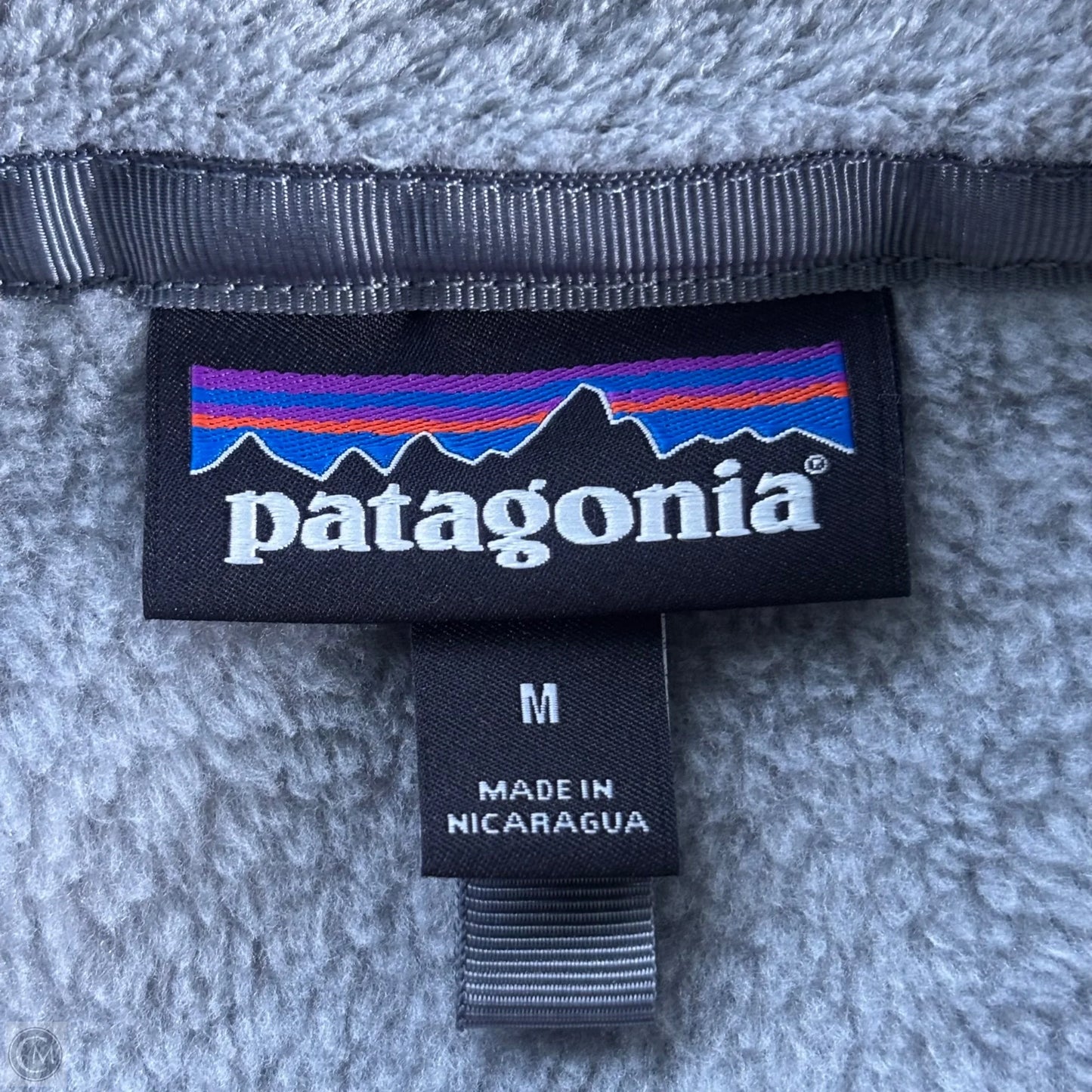 Coat Faux Fur & Sherpa By Patagonia In Grey, Size: M