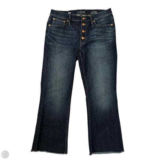 Jeans Boot Cut By Good American In Blue Denim, Size: 18