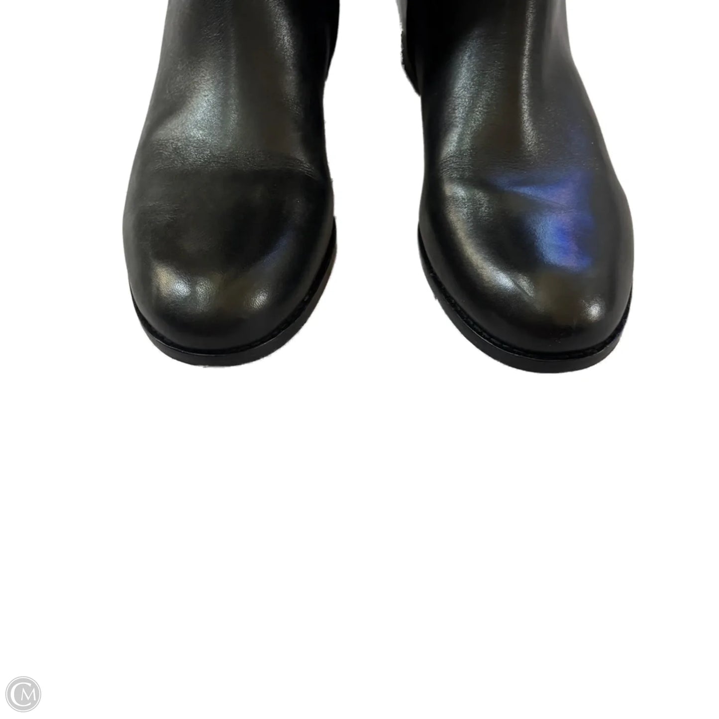 Boots Knee Flats By Lauren By Ralph Lauren In Black, Size: 9