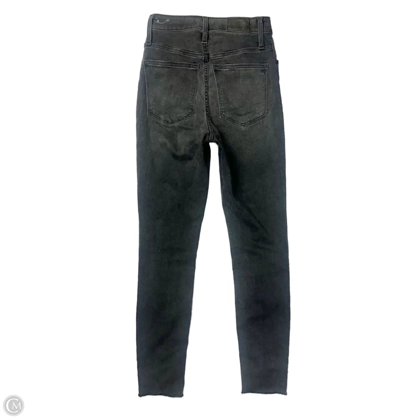 Jeans Skinny By Madewell In Black Denim, Size: 0