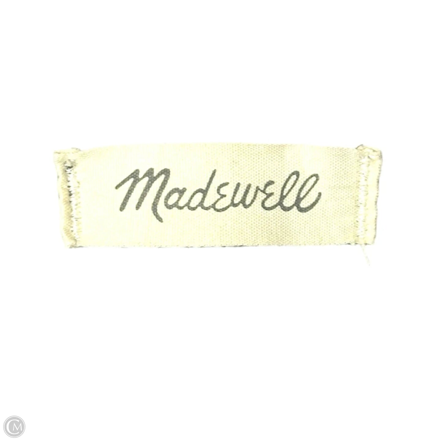 Jeans Skinny By Madewell In Black Denim, Size: 0