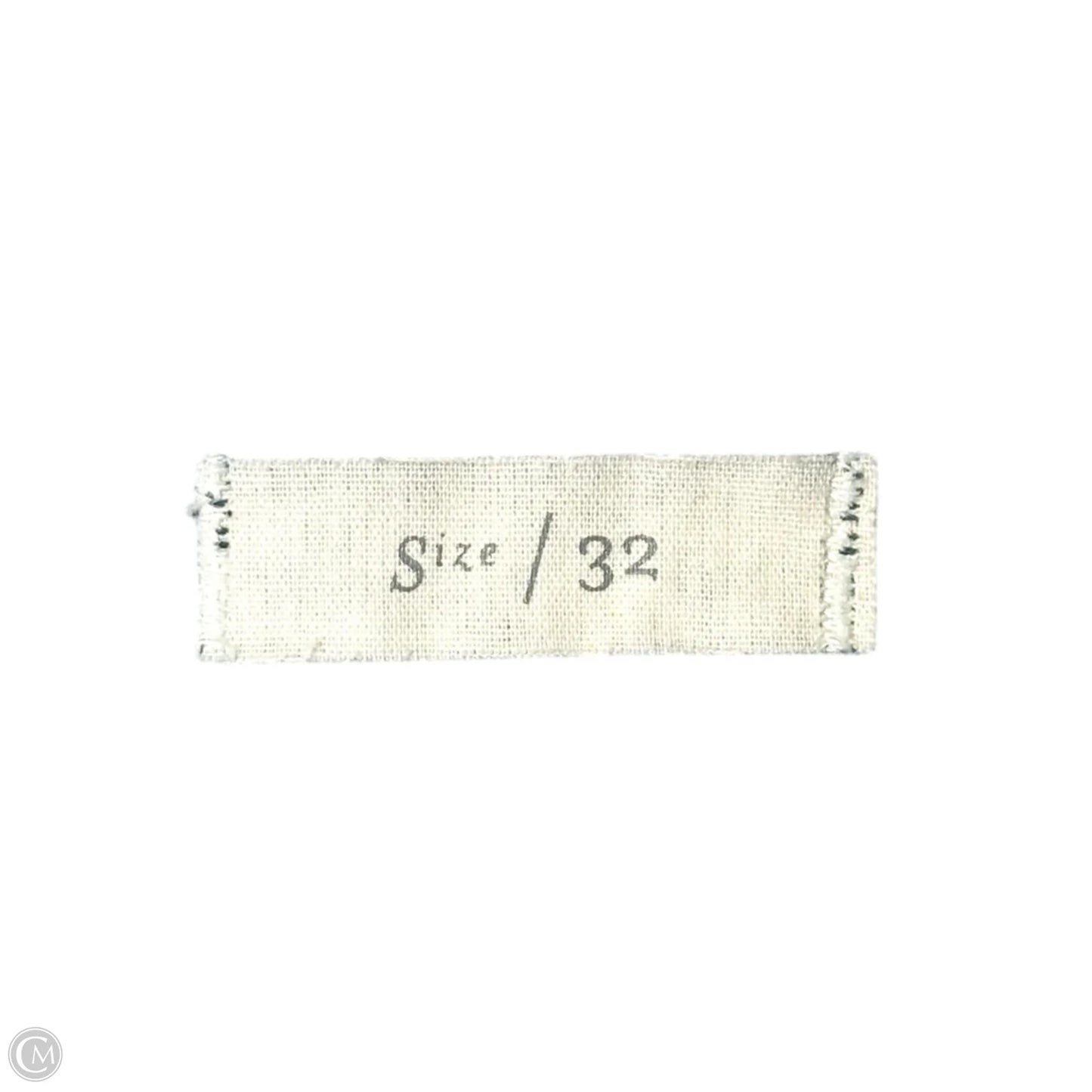 Jeans Cropped By Pilcro In Blue Denim, Size: 14
