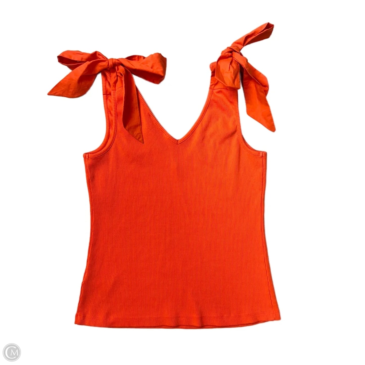 Top Sleeveless By Maeve In Orange, Size: M