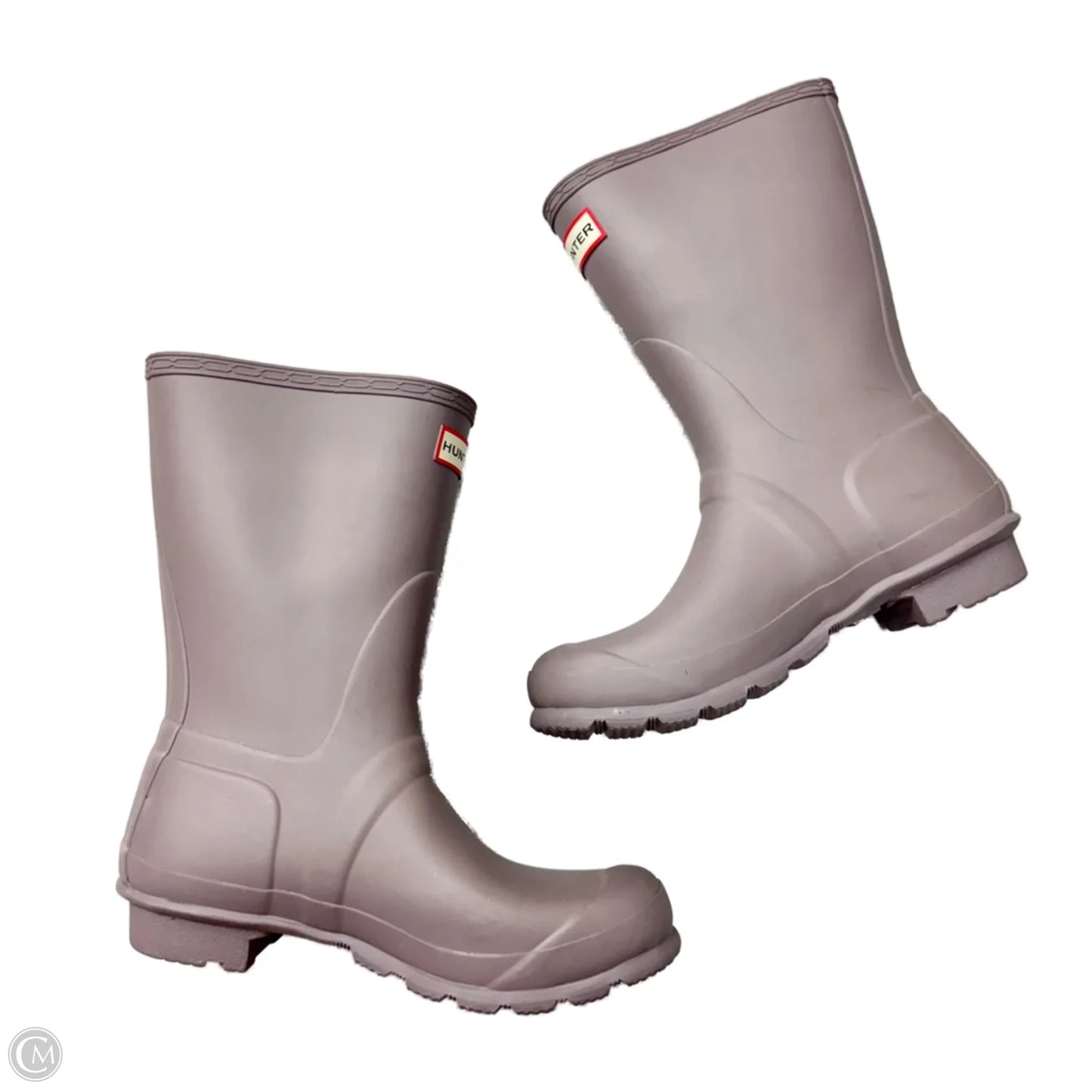 Boots Rain By Hunter In Purple, Size: 7