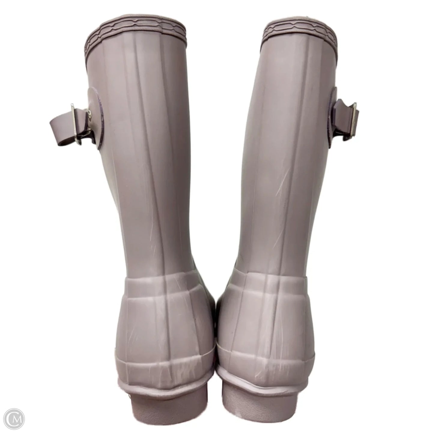 Boots Rain By Hunter In Purple, Size: 7