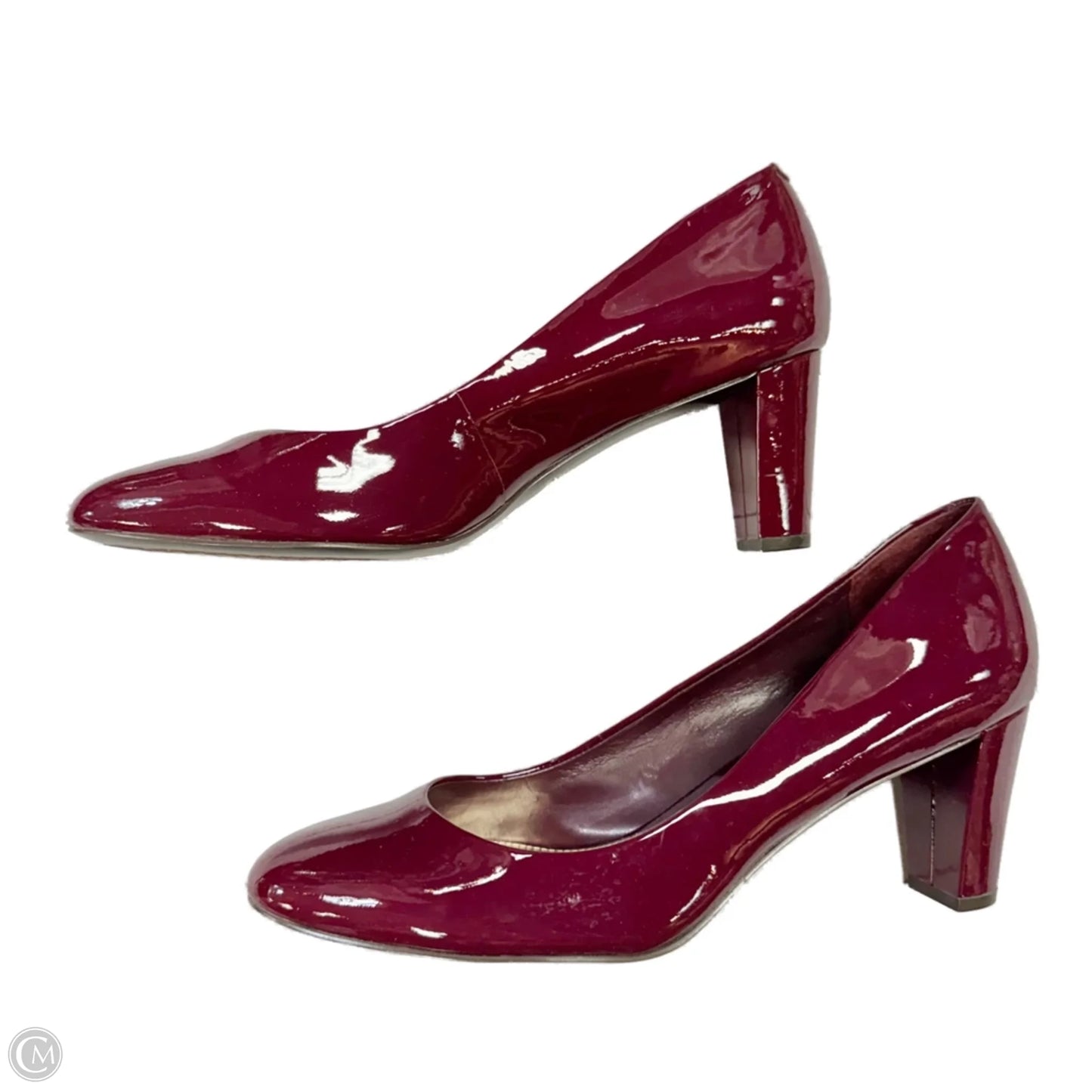Shoes Heels Block By Lauren By Ralph Lauren In Purple, Size: 11