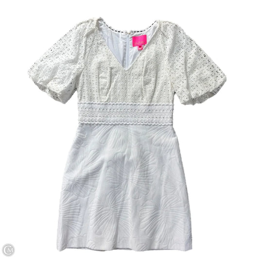 Dress Designer By Lilly Pulitzer In White, Size: S