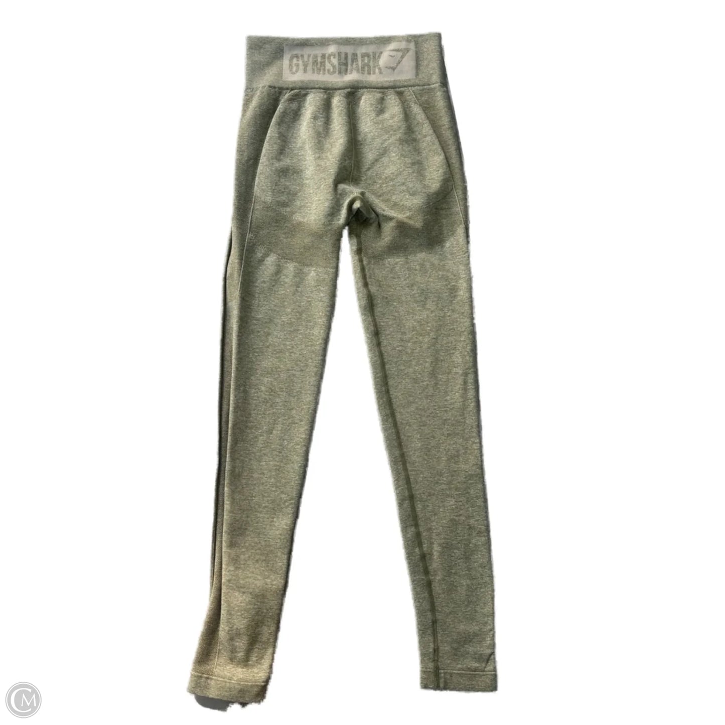 Athletic Leggings By Gym Shark In Green, Size: S
