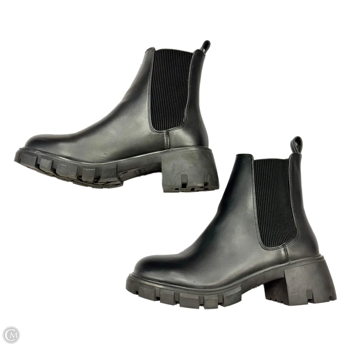 Boots Combat By Steve Madden In Black, Size: 9.5