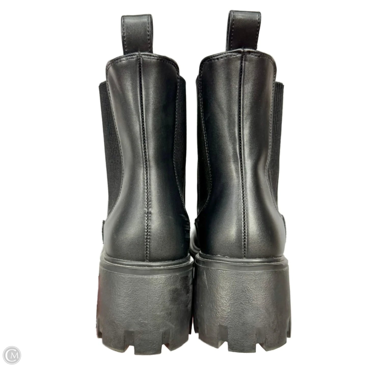 Boots Combat By Steve Madden In Black, Size: 9.5