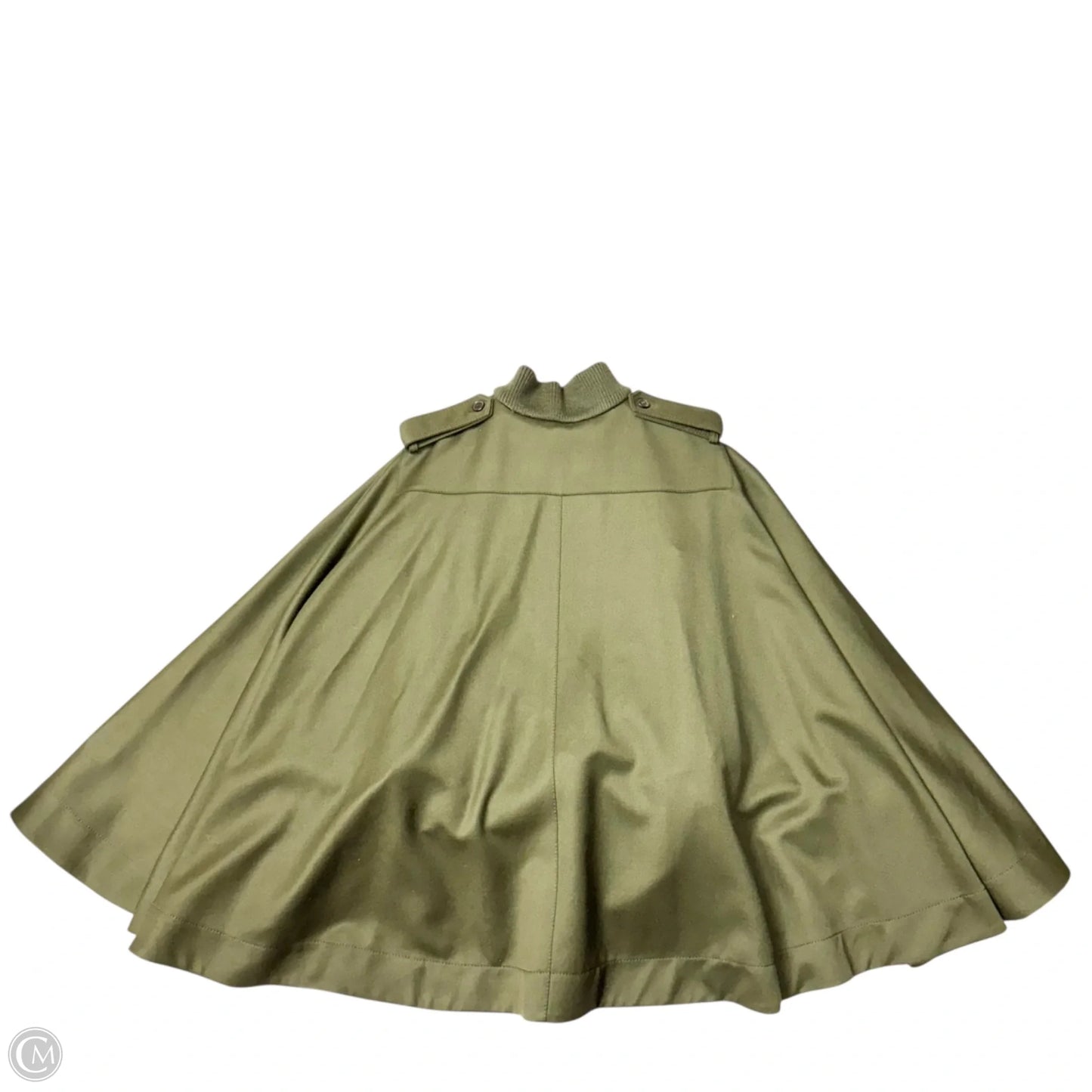 Coat Luxury Designer By Alexander Mcqueen In Green, Size: Xs