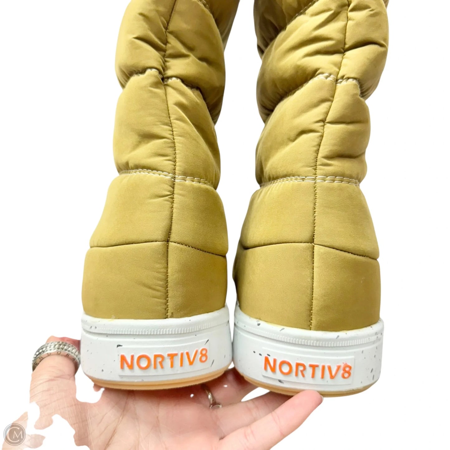 Boots Hiking By Nortiv In Green, Size: 11