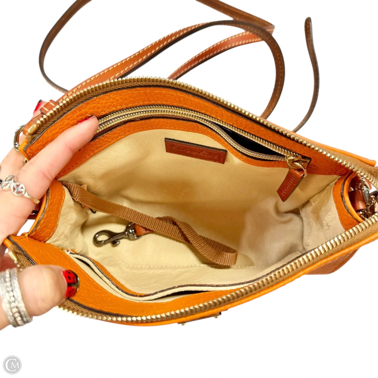 Crossbody Designer By Dooney And Bourke, Size: Medium