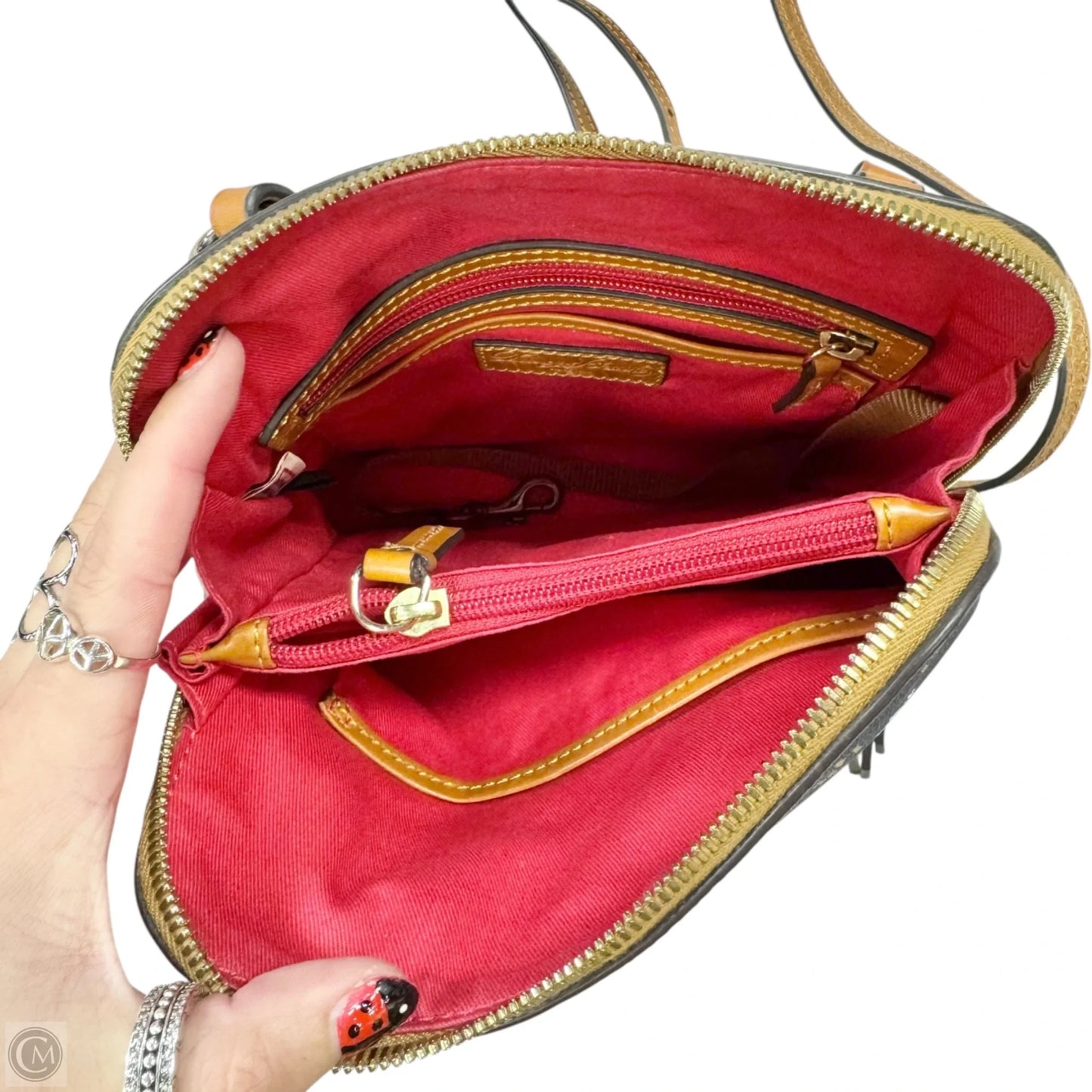 Crossbody Designer By Dooney And Bourke, Size: Medium