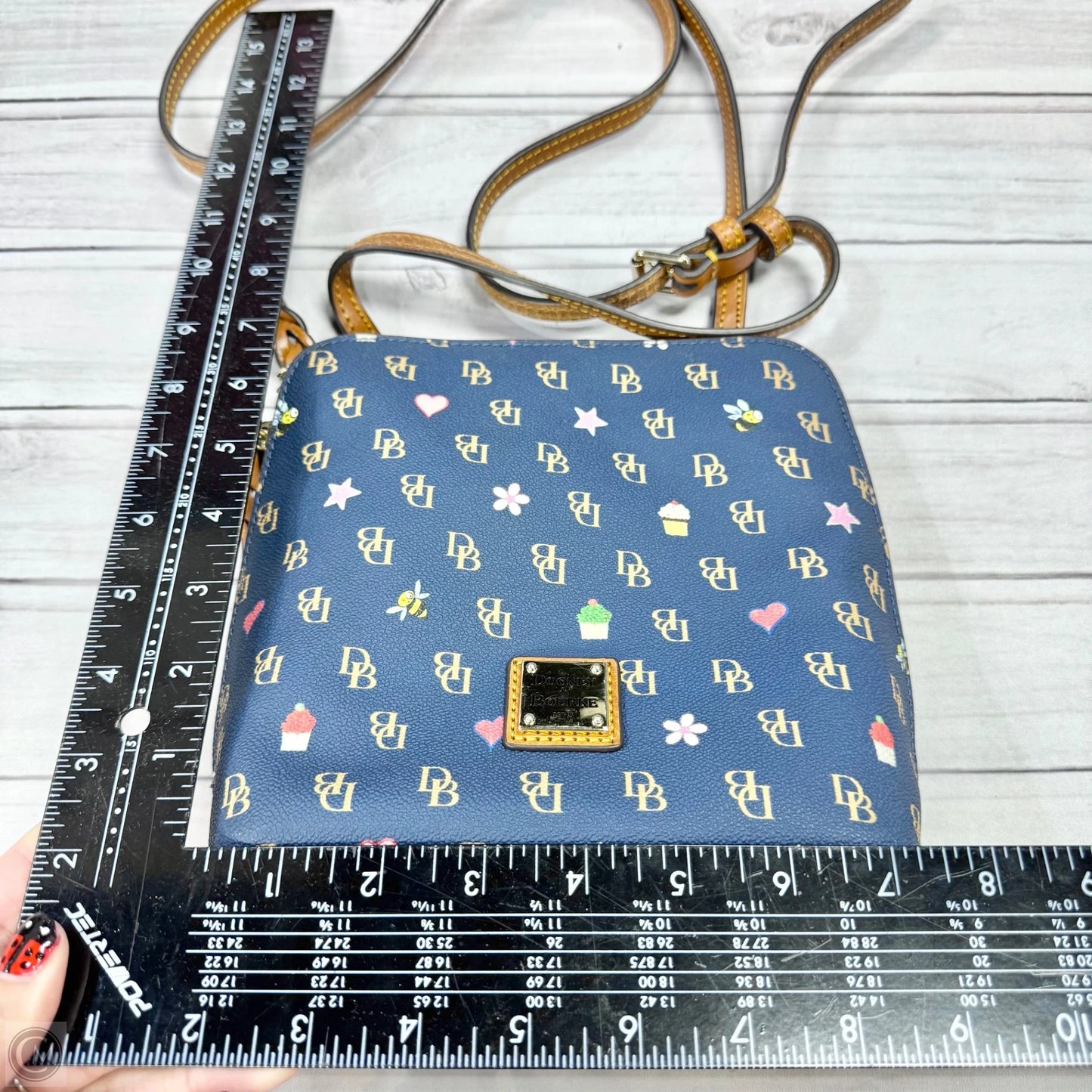 Crossbody Designer By Dooney And Bourke, Size: Medium