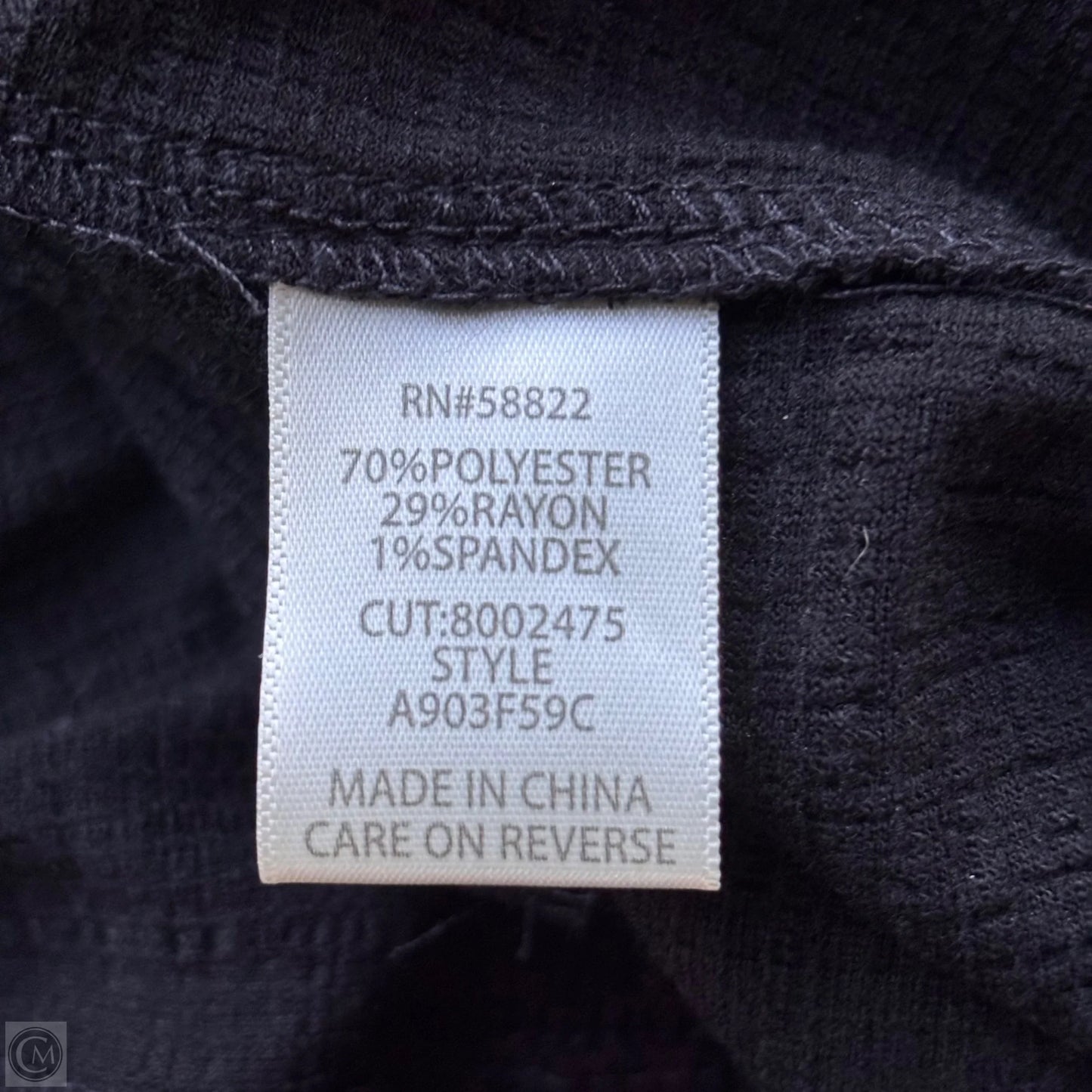 Dress Casual Midi By Max Studio In Black, Size: S