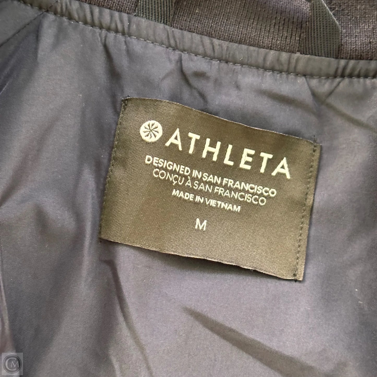 Athletic Jacket By Athleta In Navy, Size: M