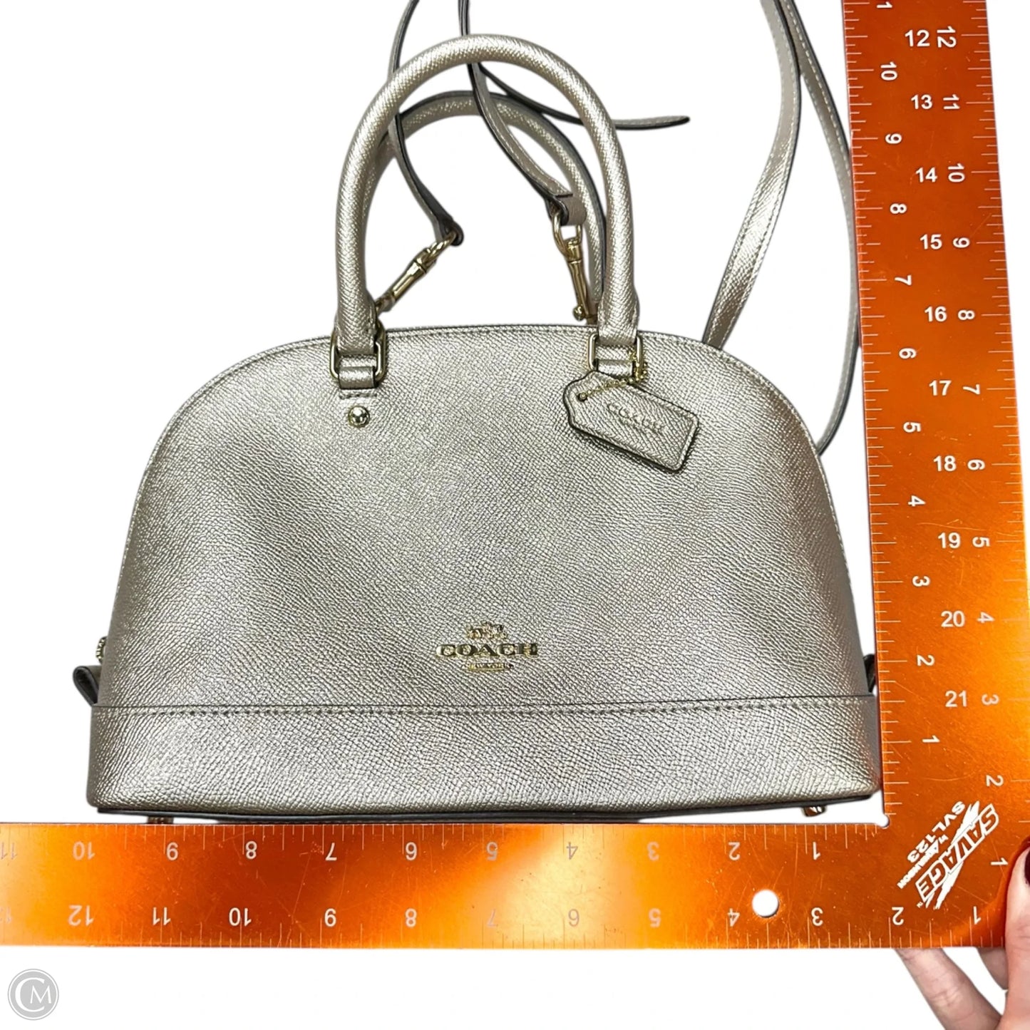 Handbag Designer By Coach, Size: Medium
