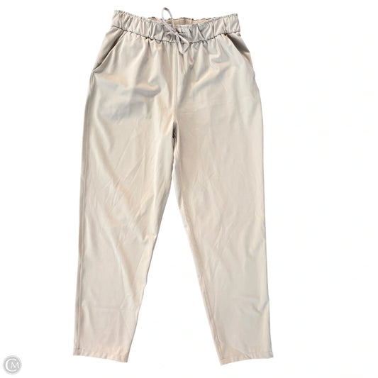Athletic Pants By Lululemon In Beige, Size: 8