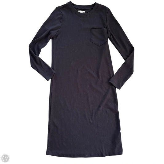 Dress Casual Midi By Madewell In Black, Size: M