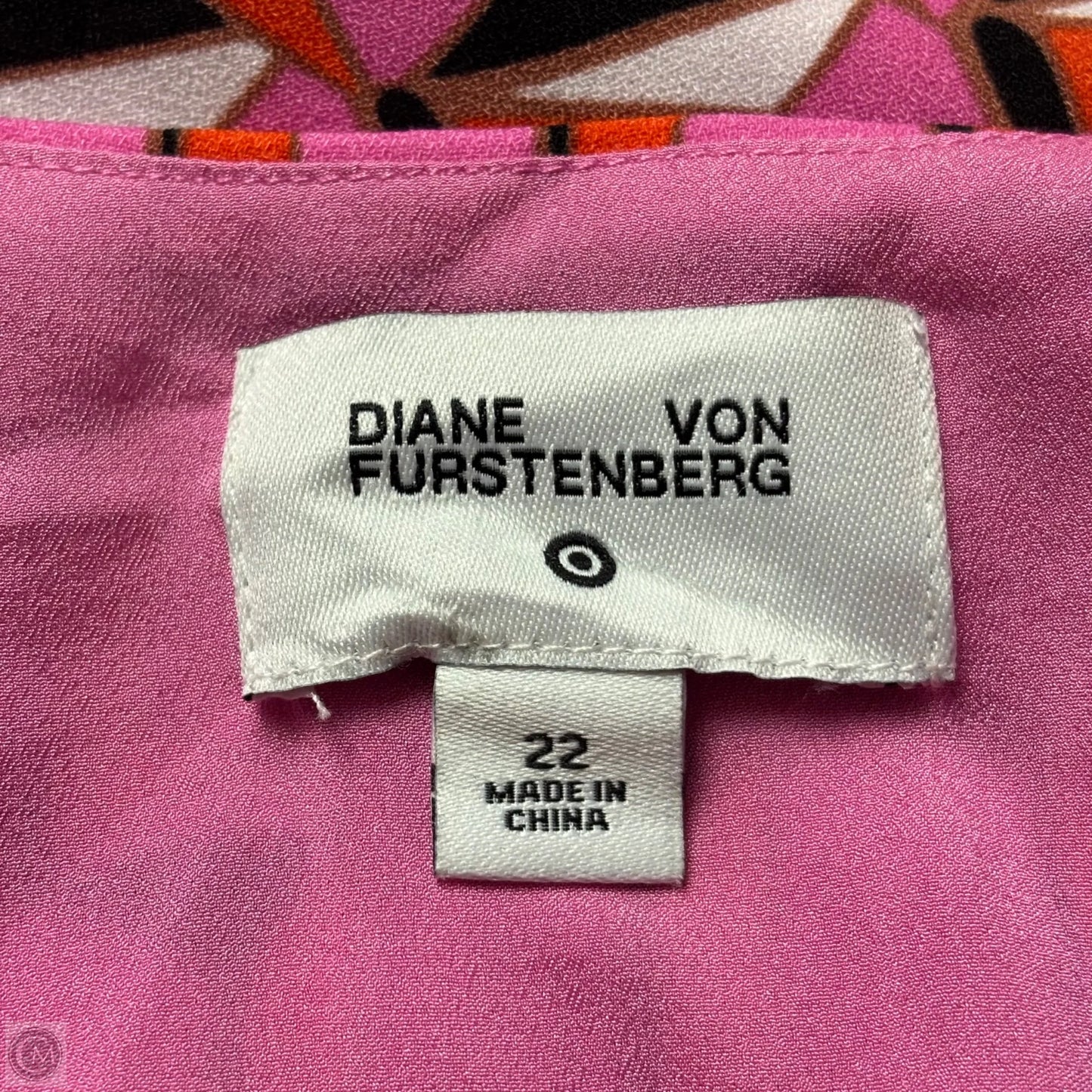 Top Sleeveless By Target-designer In Orange & Pink, Size: 3x