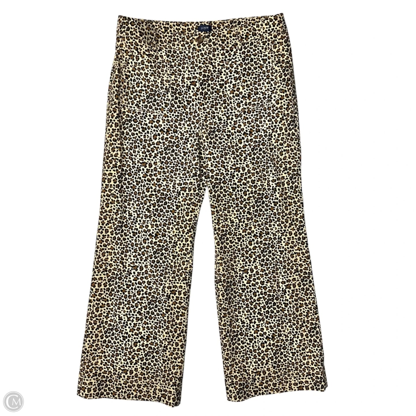 Pants Wide Leg By J. Crew In Animal Print, Size: 14