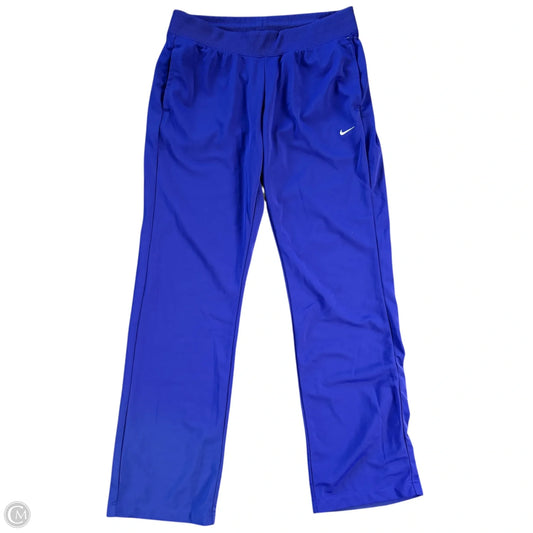 Athletic Pants By Nike Apparel In Blue, Size: M