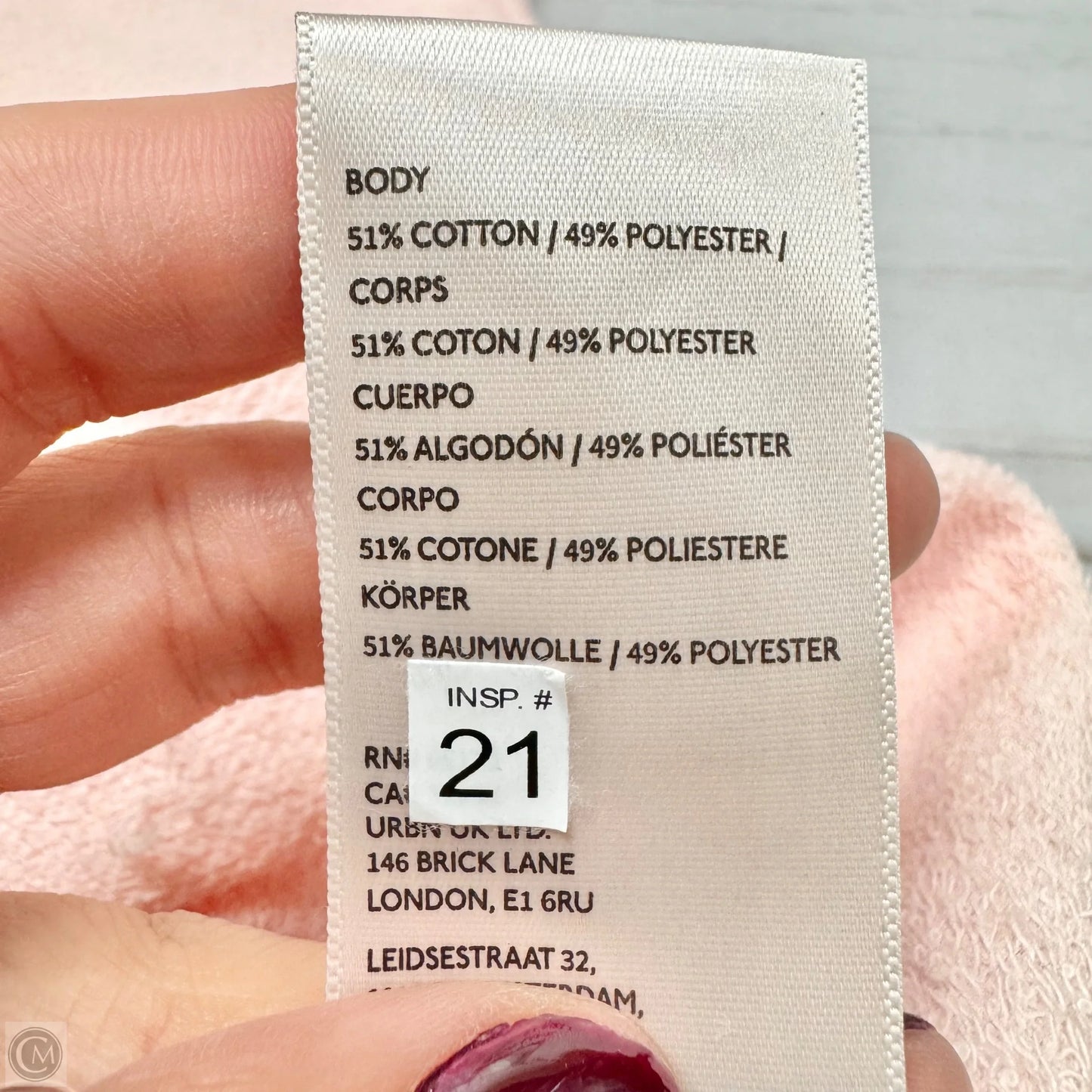 Sweatshirt Crewneck By We The Free In Pink, Size: M