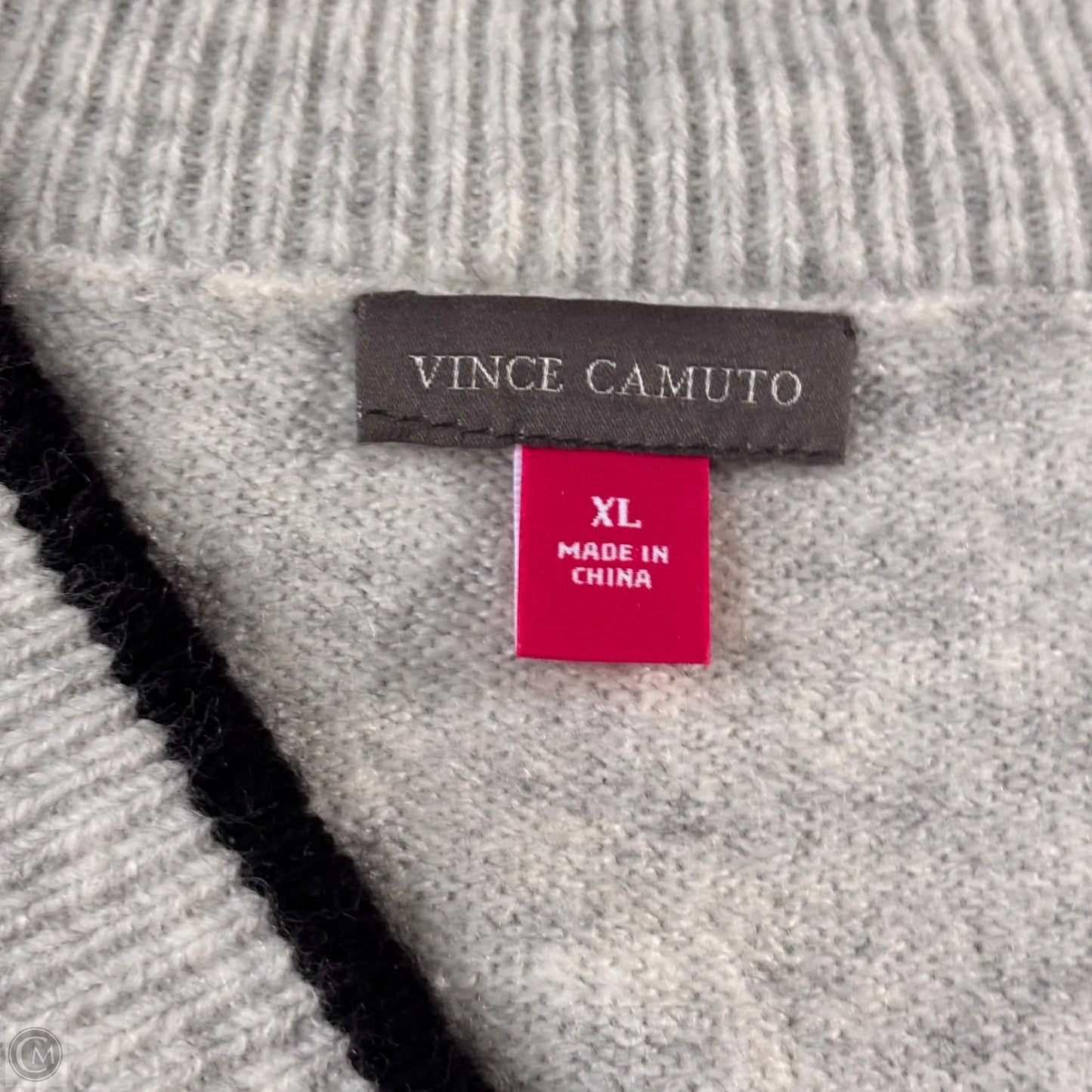 Sweater By Vince Camuto In Grey, Size: Xl