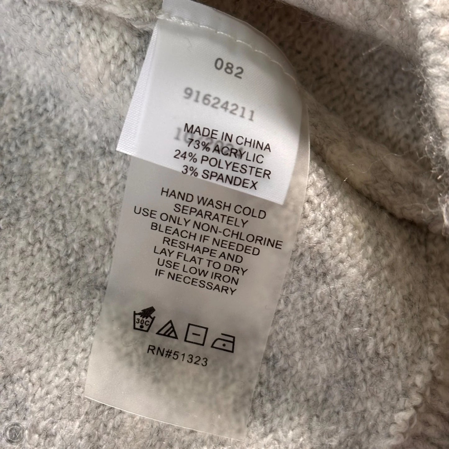 Sweater By Vince Camuto In Grey, Size: Xl