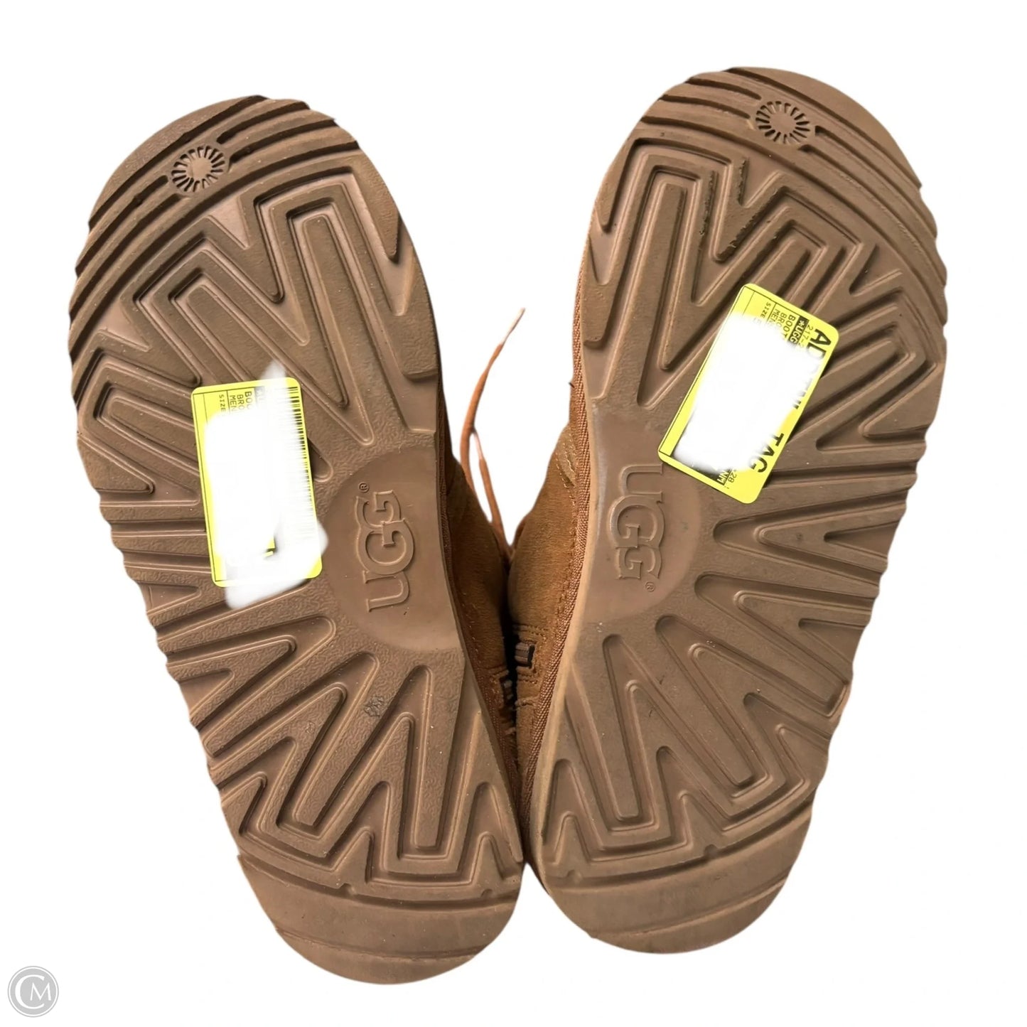 Boots Designer By Ugg In Brown, Size: 5.5