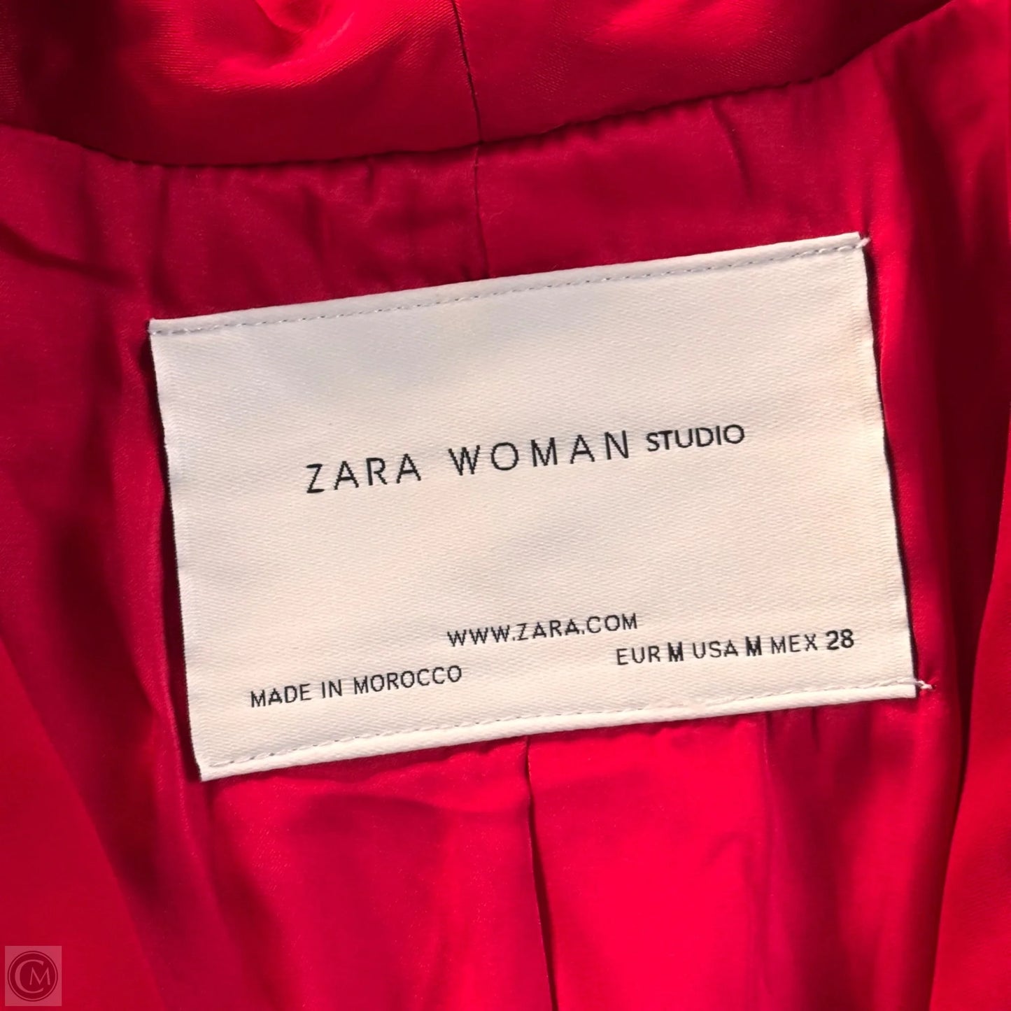 Blazer By Zara Women In Red, Size: M