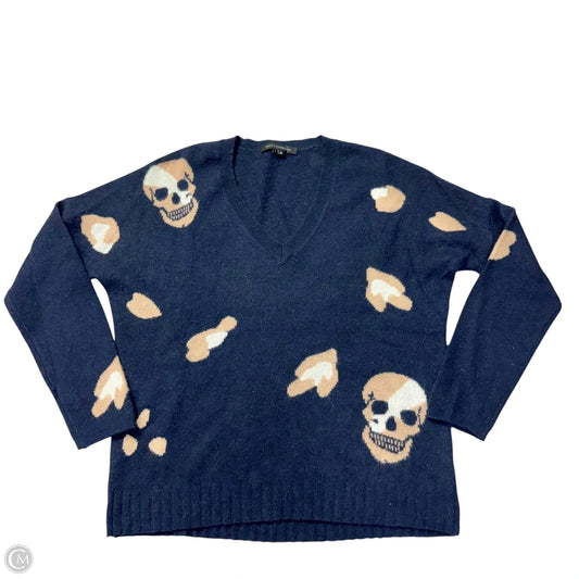 Sweater By Skull Cashmere In Navy, Size: S