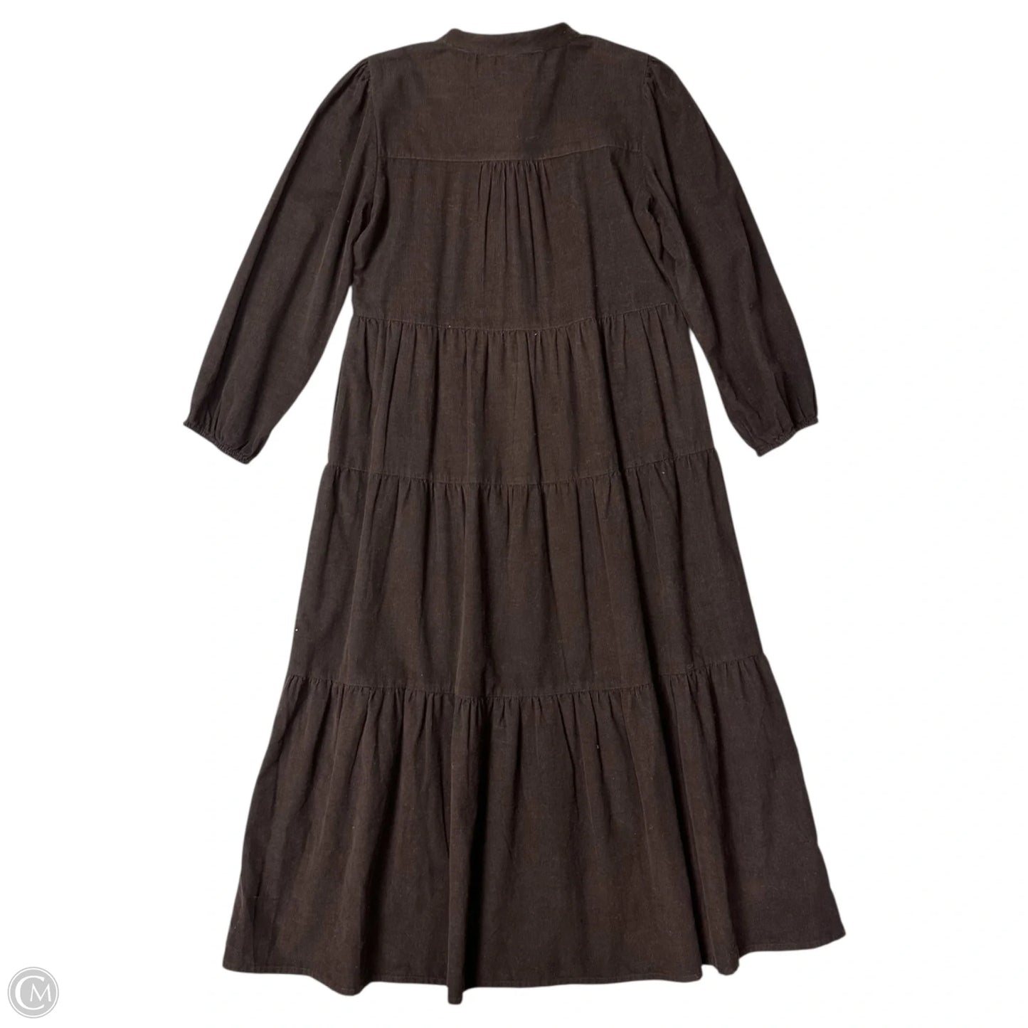 Dress Casual Maxi By Madison Matthew’s In Brown, Size: S