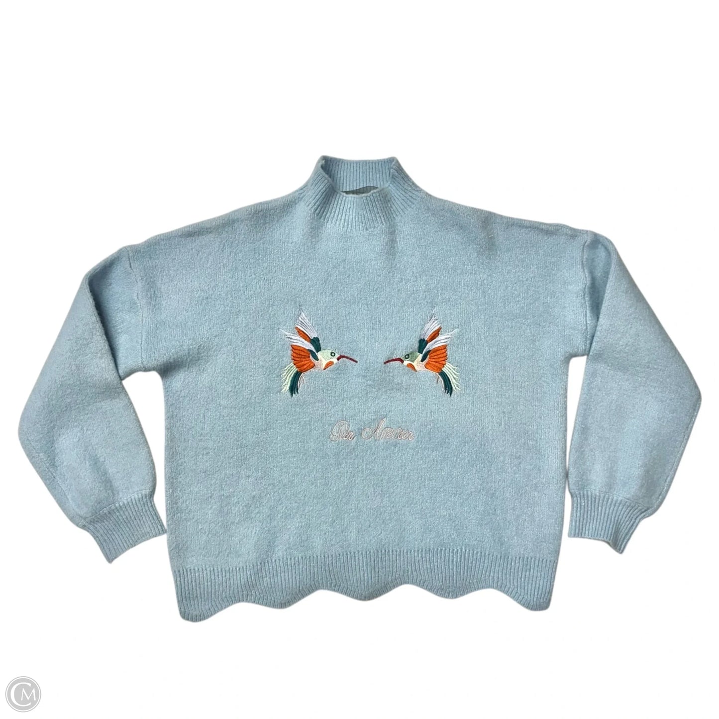 Sweater By Code Mode In Blue, Size: Xl