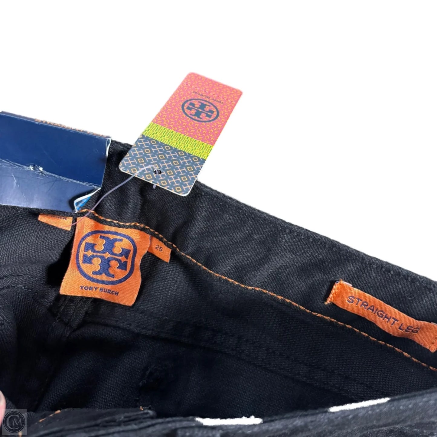Jeans Designer By Tory Burch In Black, Size: 2