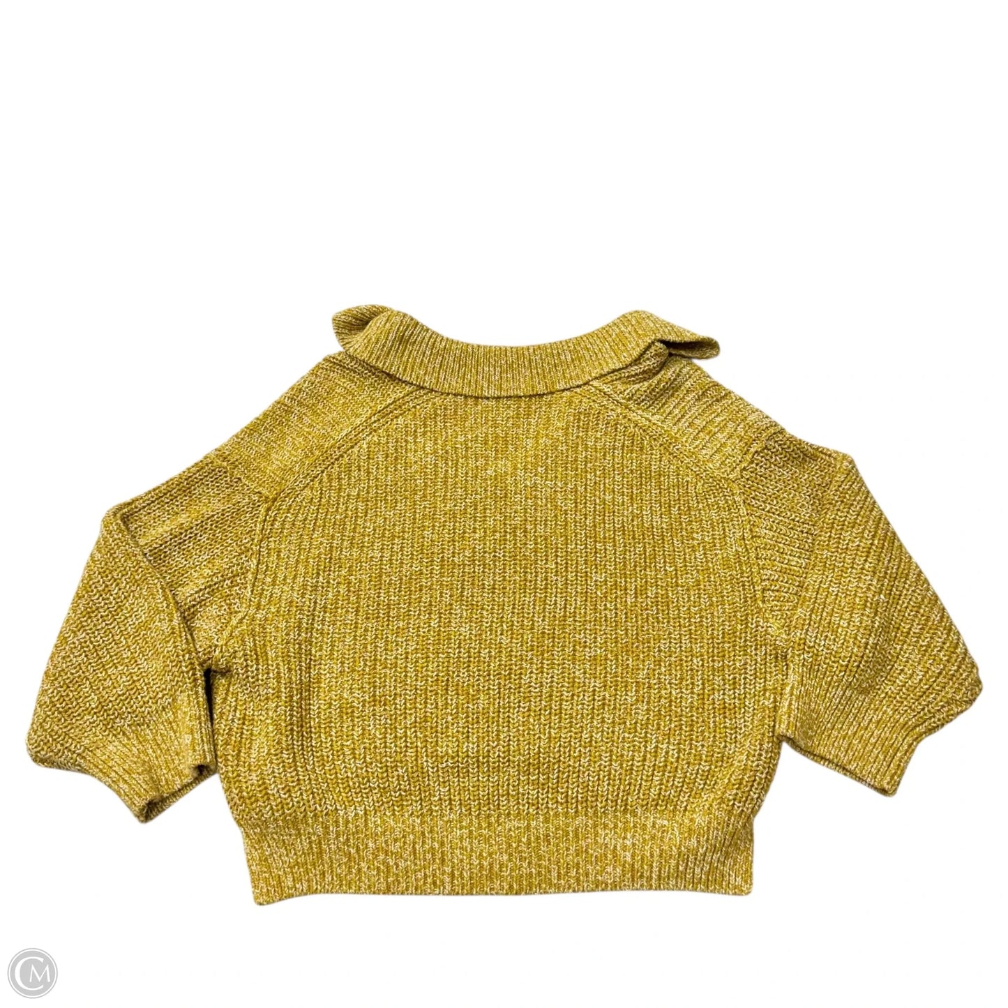 Sweater By Free People In Yellow, Size: L