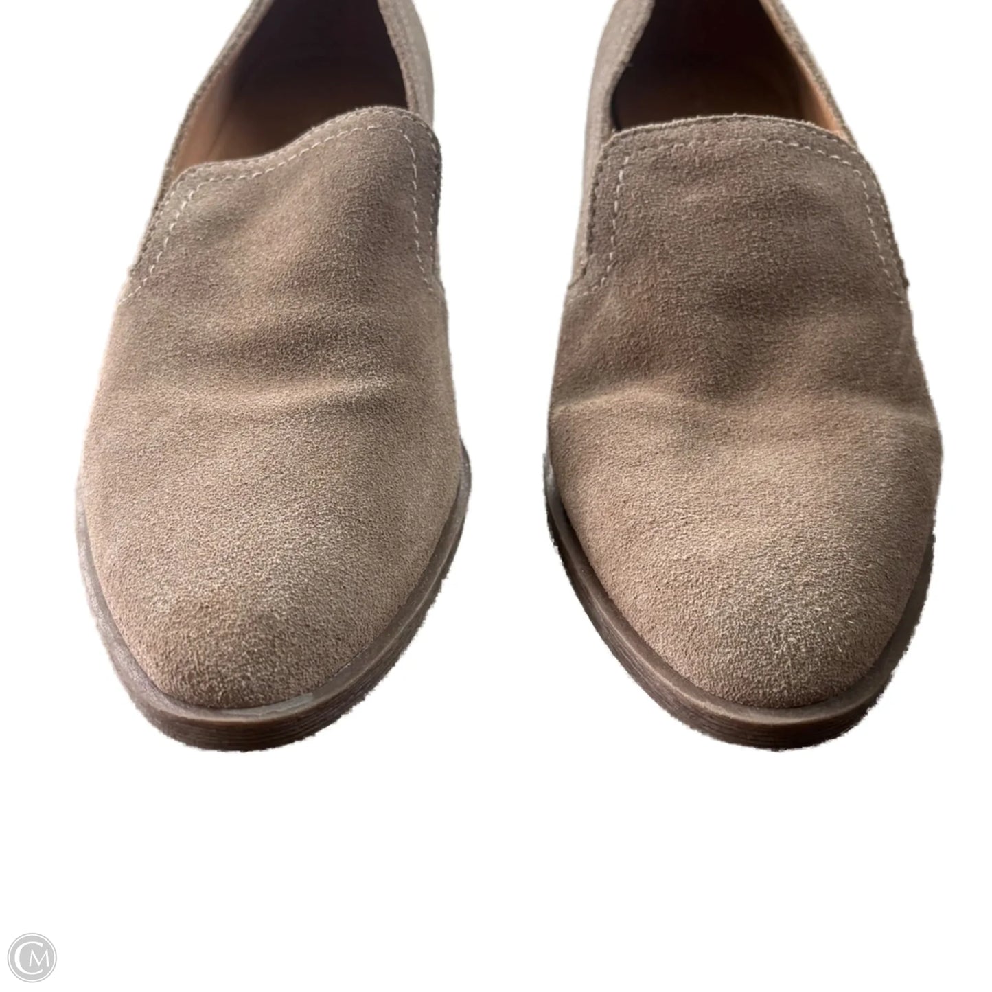 Shoes Heels Block By Crown Vintage In Beige, Size: 7.5